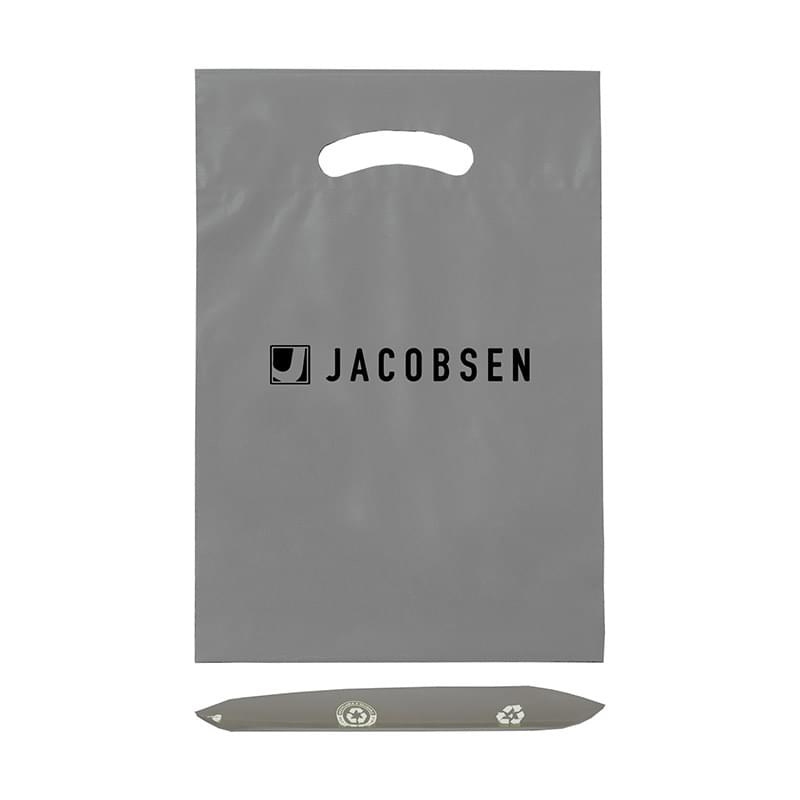 Fold-Over Reinforced Die Cut Bag |9x13x2| - Flexo Ink