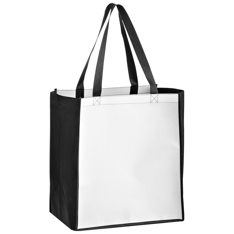 OPP Laminated Non-Woven Sublimated Grocery Bag