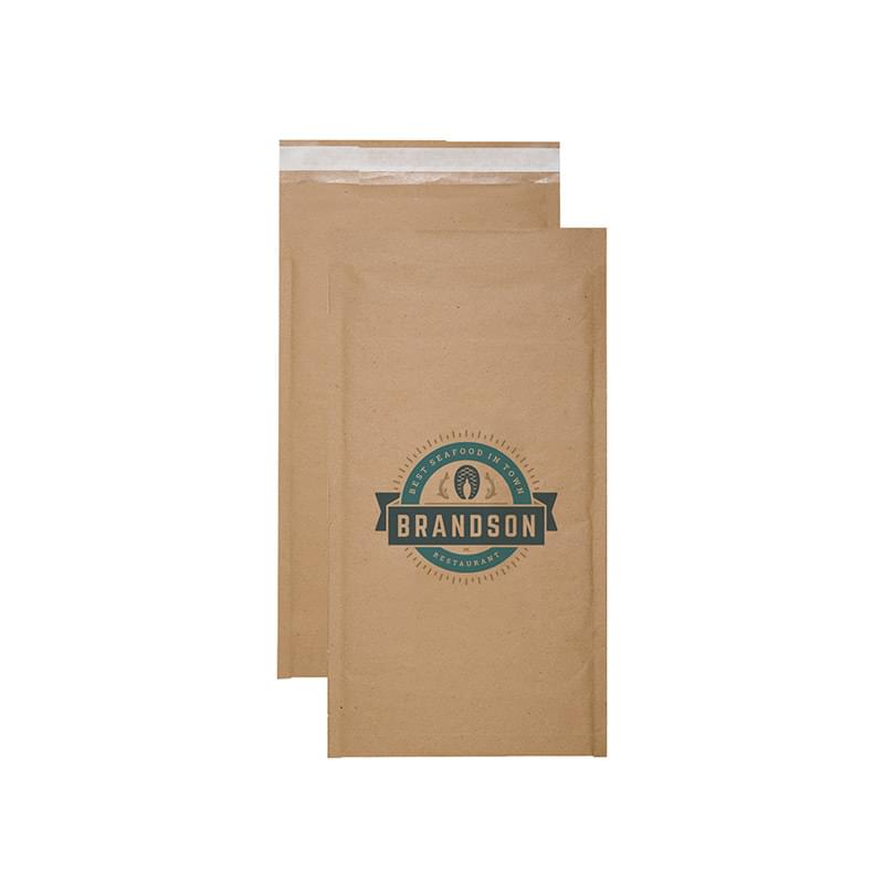 Natural Kraft Padded Mailer - DIGITAL SPLASH |7 1/4x12|