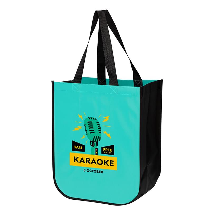 Matte Laminated Designer Tote Bag |12x8x15| - Color Evolution