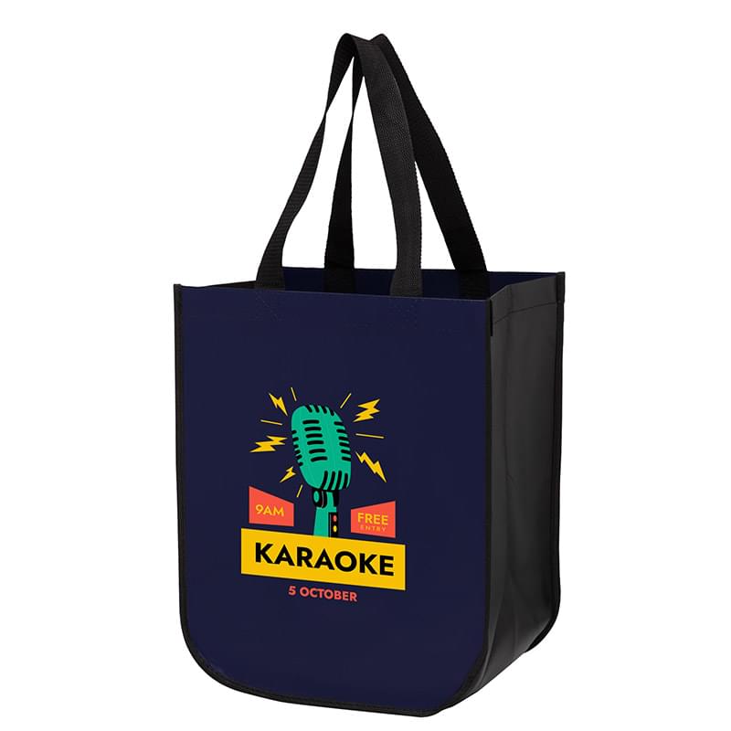 Matte Laminated Designer Tote Bag |12x8x15| - Color Evolution