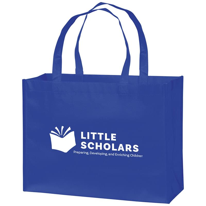 Gloss Laminated Designer Tote Bag |16x6x12| - Screen Print