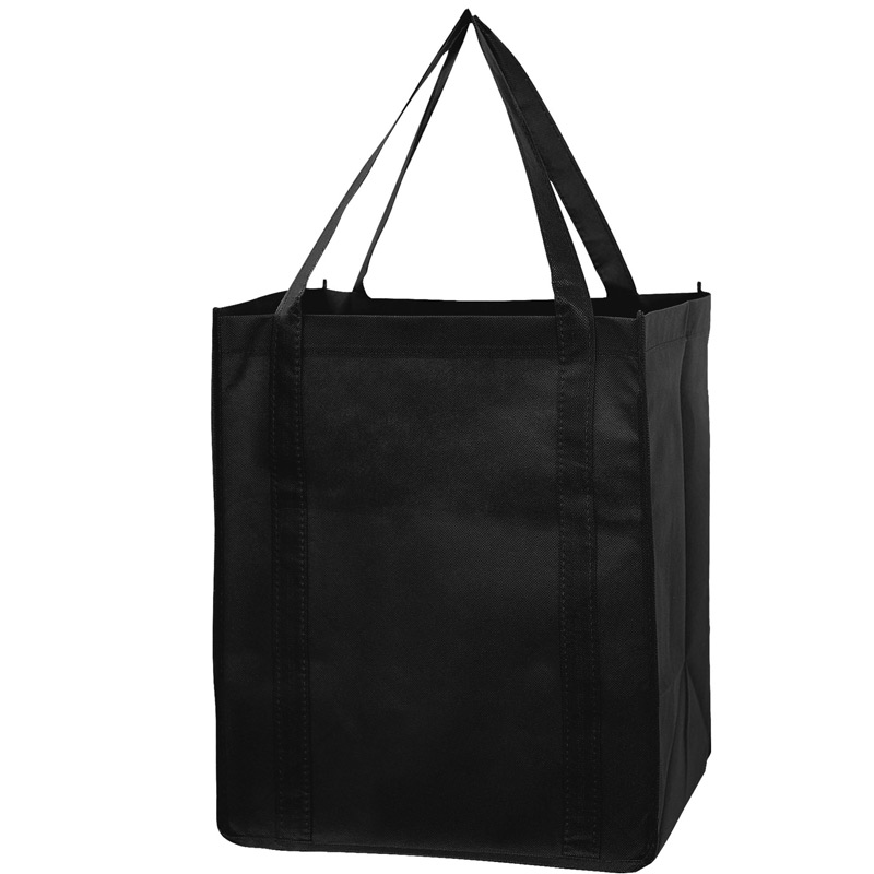 Recession Buster Non-Woven Grocery Tote Bag w/Insert (13"x10"x15") - Screen Print
