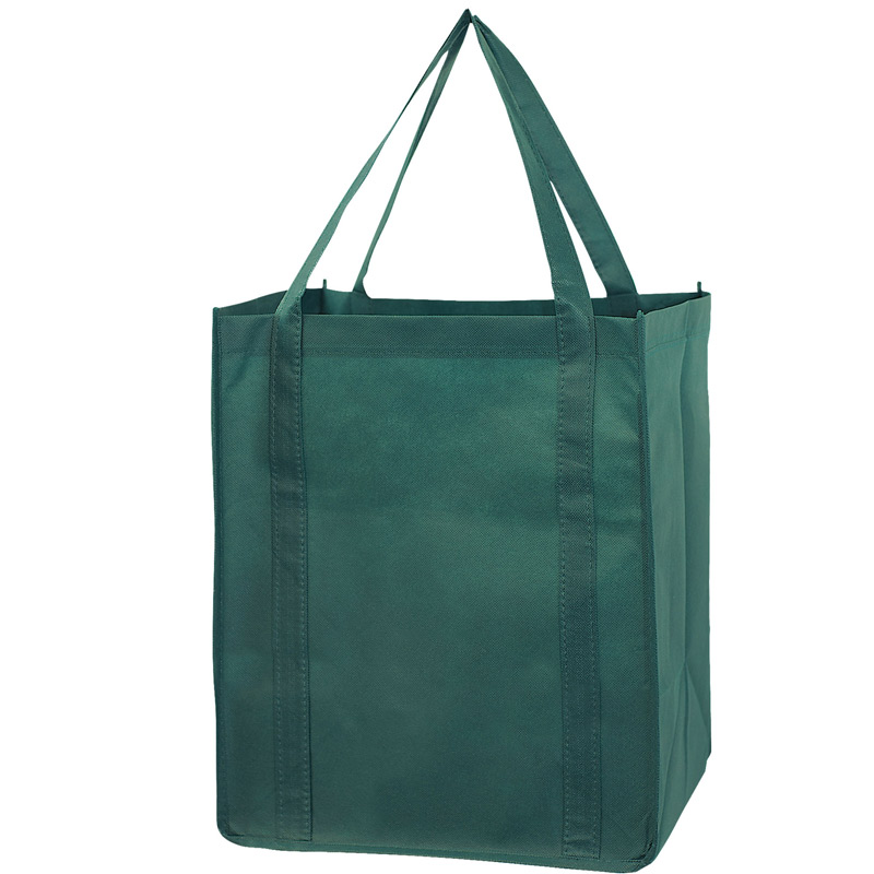 Recession Buster Non-Woven Grocery Tote Bag w/Insert (13"x10"x15") - Screen Print