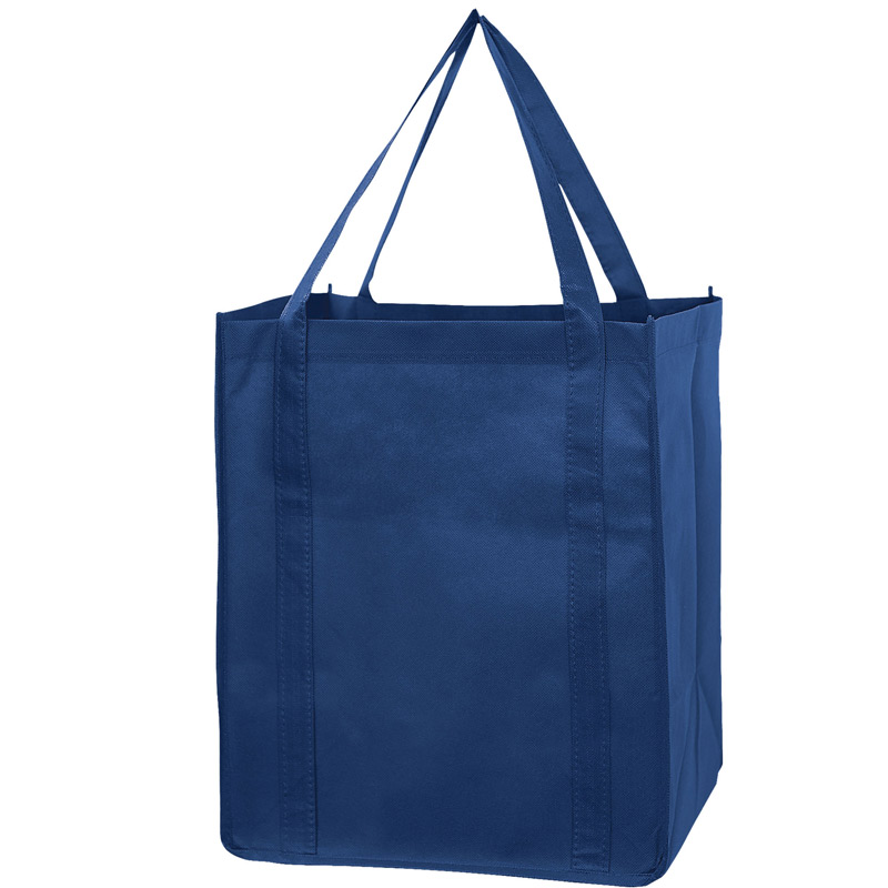 Recession Buster Non-Woven Grocery Tote Bag w/Insert (13"x10"x15") - Screen Print