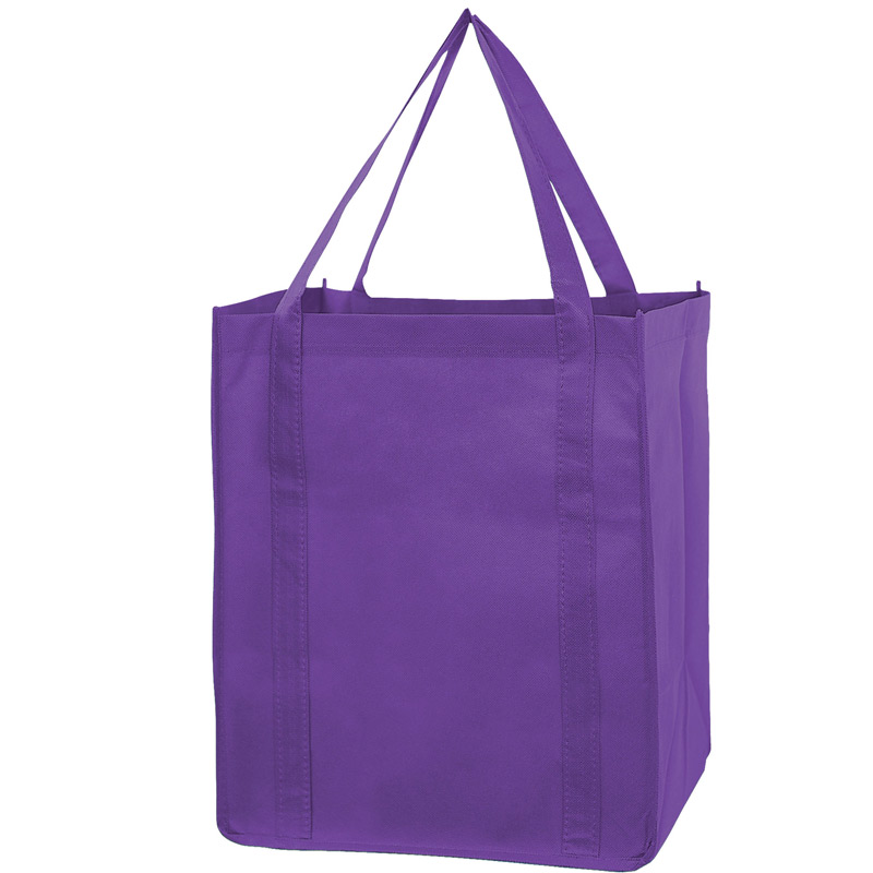 Recession Buster Non-Woven Grocery Tote Bag w/Insert (13"x10"x15") - Screen Print
