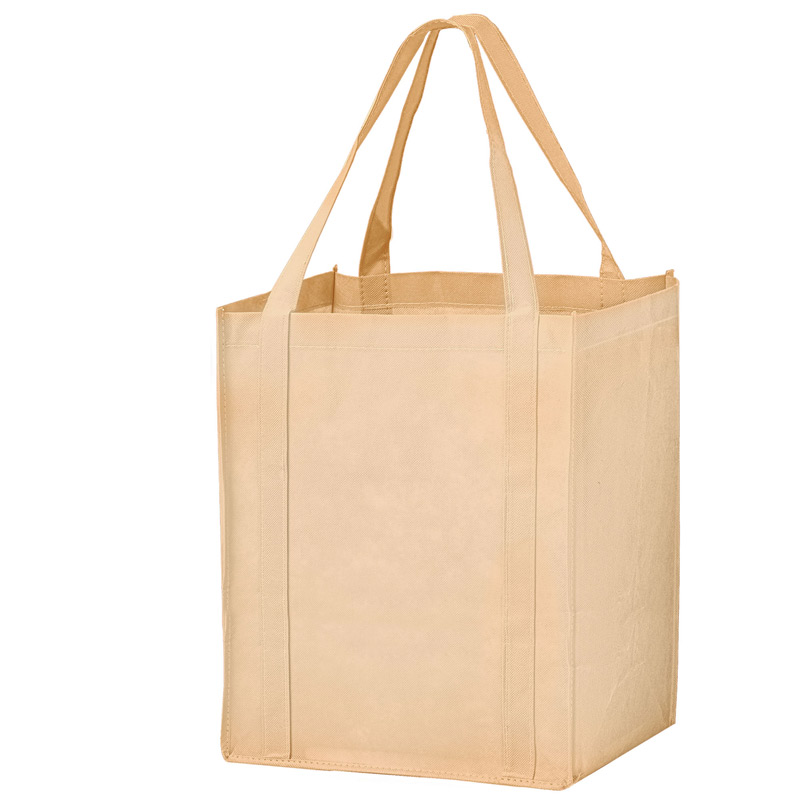 Recession Buster Non-Woven Grocery Tote Bag w/Insert (13"x10"x15") - Screen Print