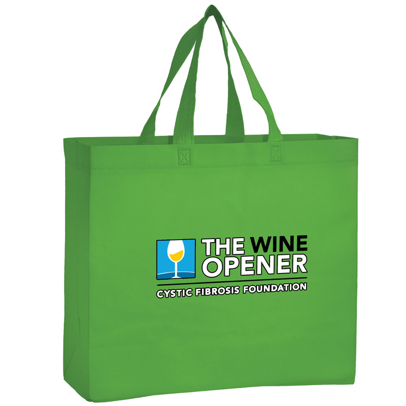 Recession Buster Non-Woven Tote Bag w/Full Color (16"x6"x14") - Color Evolution