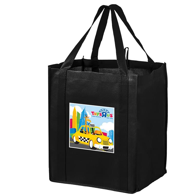 Non-Woven Wine and Grocery Combo Tote Bag with Insert |13x10x15| - Color Evolution