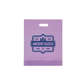 Frosted Die Cut Bag |15x18x4| - Flexo Ink