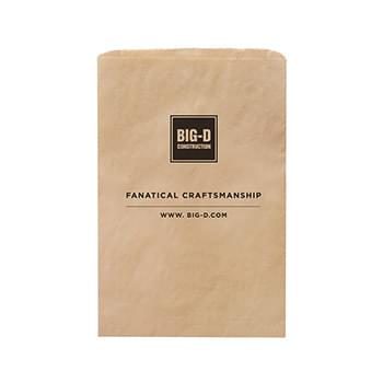 Natural Kraft Merchandise Bag |12x2 3/4x18| - Flexo Ink