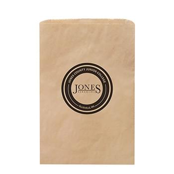 Natural Kraft Merchandise Bag |14x3x21| - Flexo Ink