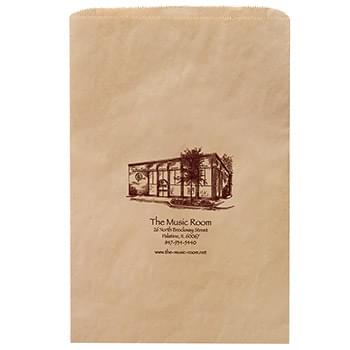 Natural Kraft Merchandise Bag |16x3 1/2x24| - Flexo Ink
