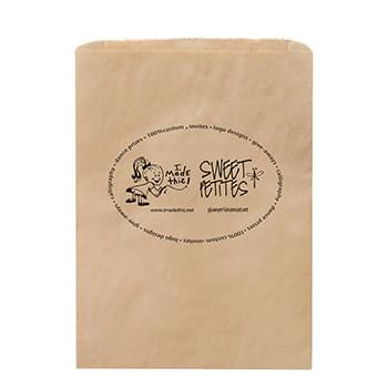 Natural Kraft Merchandise Bag |8 1/2x11| - Flexo Ink