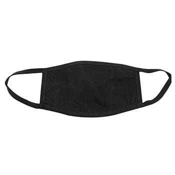 Cotton 3-ply Mask (7"W x 5"H) - Blank