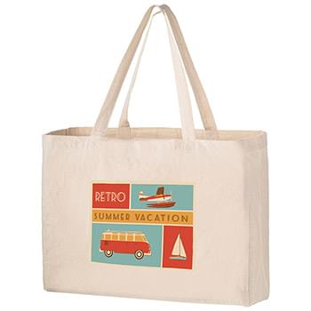 Cotton Canvas Tote Bag |16x6x12| - Color Evolution