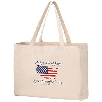 Cotton Canvas Tote Bag |16x6x12| - Screen Print