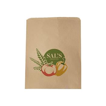 Natural Kraft Merchandise Bag - DIGITAL SPLASH |12 x 15|