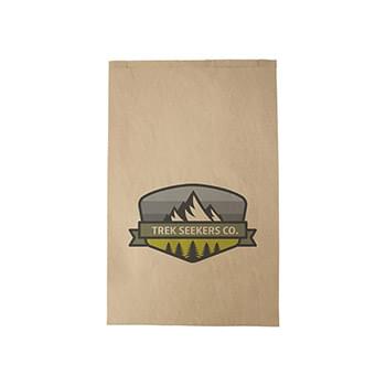 Natural Kraft Merchandise Bag - DIGITAL SPLASH |14 x 3 x 21|