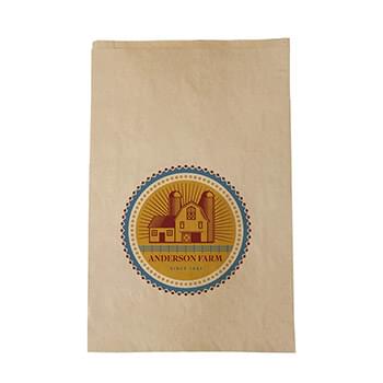 Natural Kraft Merchandise Bag - DIGITAL SPLASH |16 x 3 1/2 x 24|